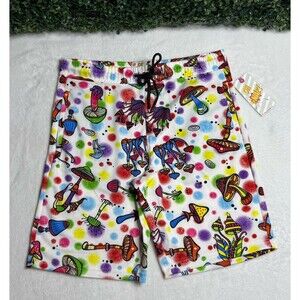 Mens M- Drill Clothing Co. Mushroom Graphic Fresh Prints of Bel-Air NWT